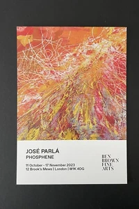 José Parla - Phosphene private view invitation card, Ben Brown Fine Arts, London - Picture 1 of 1