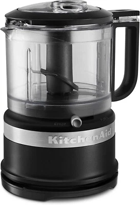 KitchenAid 3.5-Cup Food Chopper Quick chop Mix Puree Drizzle Basin - Black Matte - Image 1 of 4