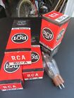 Set of five old stock Rca 811-A power vacuum tubes - untested