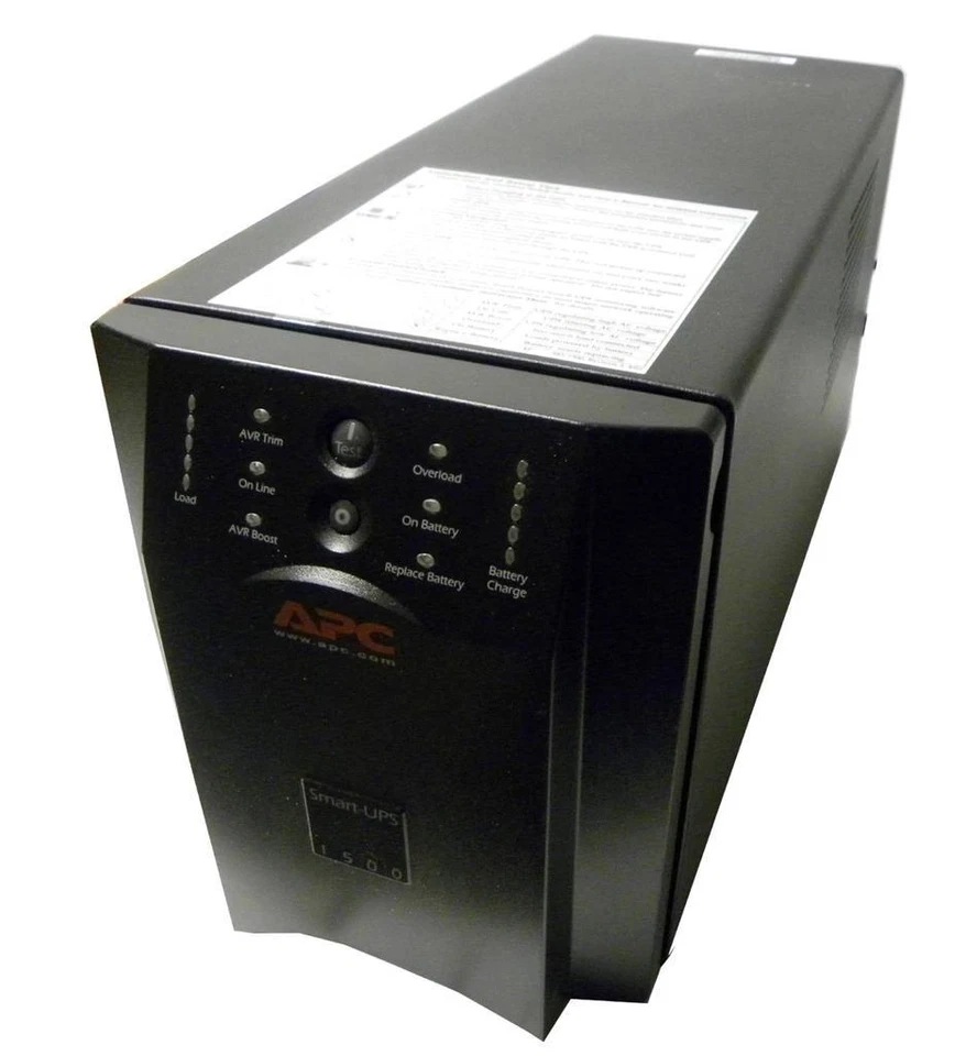 APC 1500 SMART UPS UNINTERRUPTIBLE POWER SUPPLY 980 WATTS - SOLD AS IS - Image 1 of 1