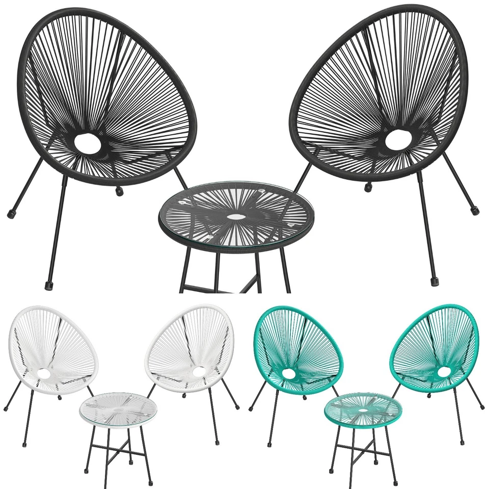 Balkonmöbel Gartenmöbel-Set 3er Set Terrassenmöbel GGF013 - Bild 1 von 1