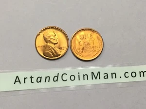 1946 D BU UNCIRCULATED LINCOLN WHEAT PENNY CENT - Picture 1 of 1