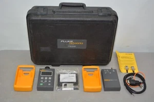 ^ Fluke Networks FTK200 Fiber Optic Optical Power Loss Meter Test Kit #X4106 - Picture 1 of 6