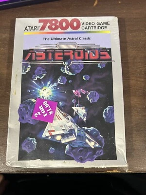 Asteroids Atari 7800 Video Game Cartridge Sealed - Image 1 of 4
