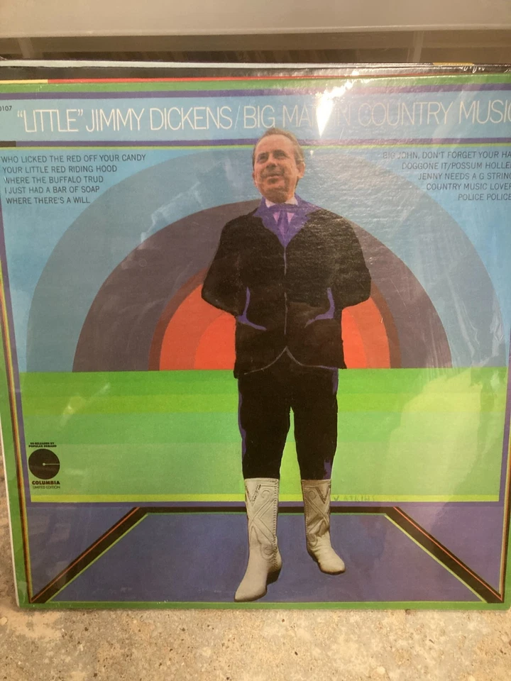 LITTLE JIMMY DICKINS BIG MAN IN COUNTRY MUSIC LP, LE10107, NEW AND SEALED - Image 1 of 1