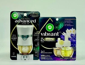 Recarga de aceite perfumado enchufe vibratorio Air Wick (2 quilates) nenúfalo de lavanda 1 enchufe - Imagen 1 de 2
