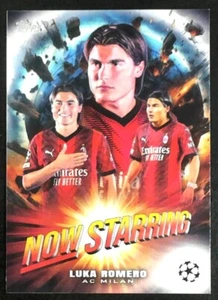 2023-24 Topps UEFA Club Luka Romero #NS-14 FÚTBOL A.C. Milan ahora protagonizado - Imagen 1 de 2