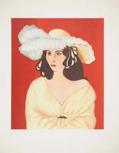 Henri MATISSE : Les plumes blanches, Lithographie signée - Picture 1 of 5