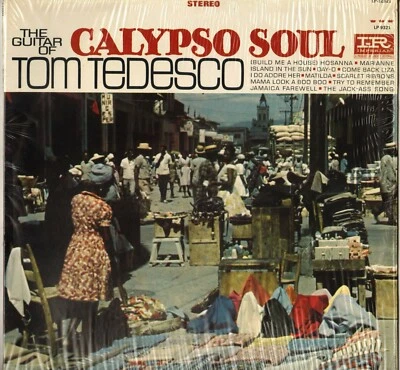 TOM TEDESCO "CALYPSO SOUL" CALYPSO GUITAR 60'S LP IMPERIAL 12321 STEREO - Photo 1/2