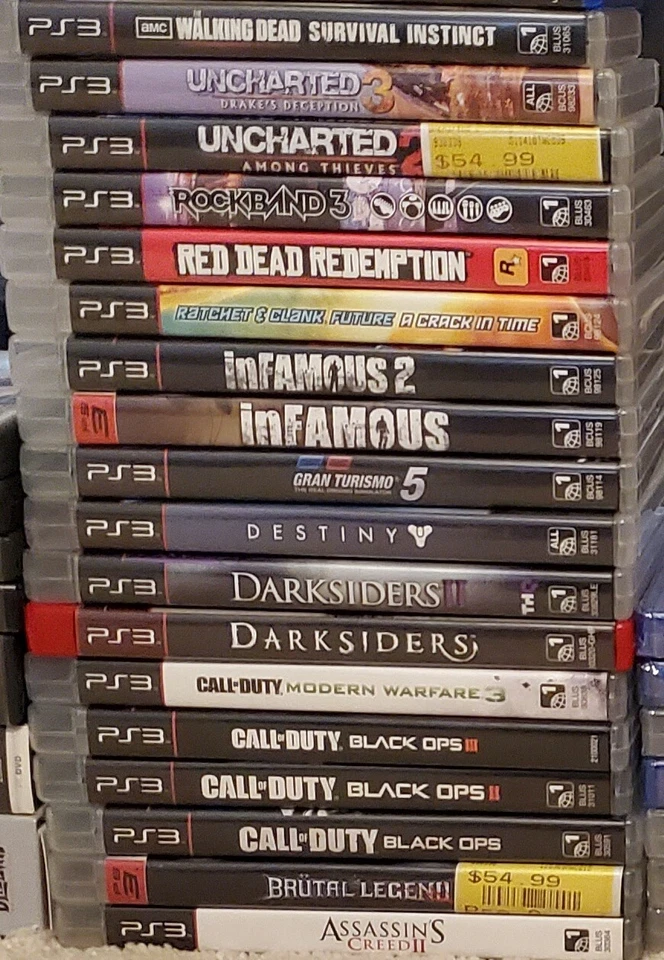 Sony PS3 Playstation 3 Games CIB Pick and Choose - Image 1 of 1