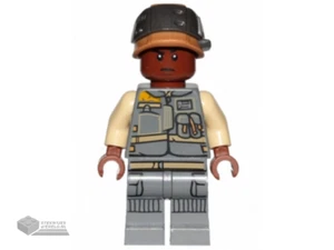 LEGO® Minifig sw0806 - Rebel Trooper - Reddish Brown Head,  (Corporal Tonc) - Picture 1 of 1