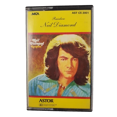 Neil Diamond - Rainbow Cassette Tape, 1973, Rock, Pop, Vocal, 11 Tracks, VGC - Image 1 of 3