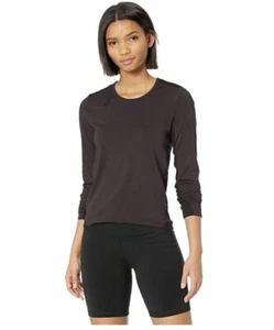 ASICS Women's Tactic Court Long Sleeve Top, Steel Grey, 2X-Small - Picture 1 of 3