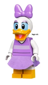 Lego DIS055 Figurine Daisy Duck du Disney 10773 Ice Cream Shop - Foto 1 di 1