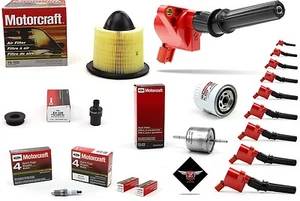 Tune Up Kit Excursion F250 F350 Super Duty V10 6.8L High Performance Coil DG508 - Picture 1 of 9