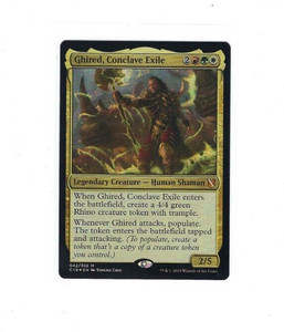 C19 - Foil Mythic 042 Ghired, Conclave Exile - 2019 Commander