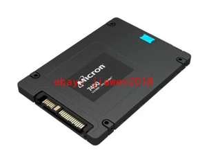 Micron 7400 MAX 3.2TB SSD 2.5" U.3 NVMe PCIe Gen4 x4 MTFDKCC3T2TFC-1AZ1ZABYY - Picture 1 of 3