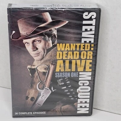 Wanted: Dead or Alive: Season One (4-Disc DVD Set, 1958) Steve McQueen - Image 1 of 4