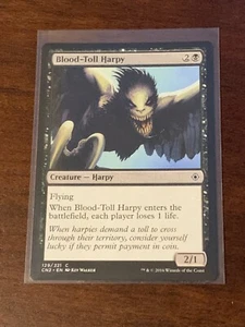 Magic The Gathering Conspiracy Take The Crown Blood Toll Arpy - Imagen 1 de 2