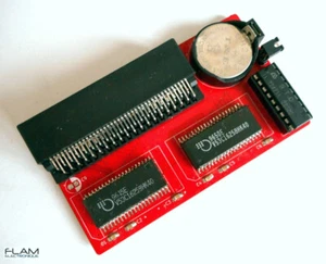 AMIGA 600 extension to 2Mo Mb expansion card memory (add 1 Mb CHIP RAM ) + RTC - Photo 1/5