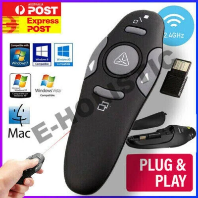 Wireless Presenter Laser Pointer PPT Remote Control Pen Powerpoint Presentation - image 1 of 4