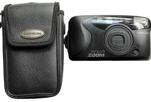 CÁMARA FOTOGRÁFICA SAMSUNG AF SLIM ZOOM 35mm apuntar y disparar con funda - Imagen 1 de 6