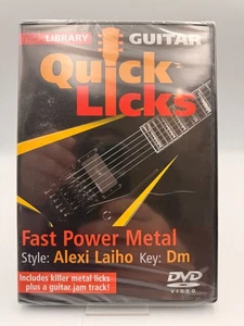 Lick Library DVD - Guitar Quick Licks (Alexi Laiho Key: Dm) **NEW & SEALED** - Picture 1 of 1