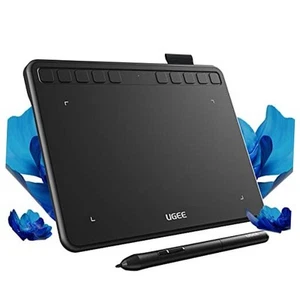 Graphics Drawing Tablet, S640 Digital Drawing Pad with 10 Hot Keys, 6.5x4 - Picture 1 of 7