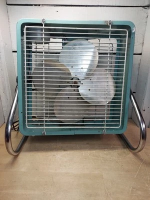 Vintage Eskimo Box Fan 16" FOR PARTS - Image 1 of 4