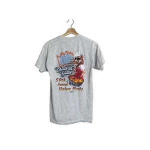 Union Made 59th Annual Union Picnic T Shirt Chillin & Grillin Local 595 - Picture 1 of 7