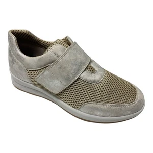 SCARPE SLIP ON SNEAKERS CASUAL DONNA FLEXIS FLEXI S VN01 BEIGE ORIGINALE PE 2025 - Picture 1 of 6