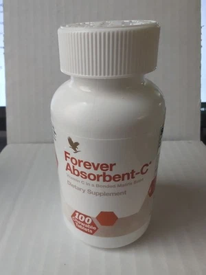 NEW Forever Living Forever Absorbent-C®, 100 Tablets, Exp. 02/2029, Vitamin C - Image 1 of 3