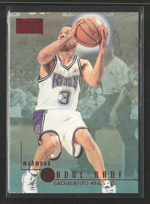 Mahmoud Abdul-Rauf 1996-97 SkyBox Premium #184 Star Rubies Sacramento Kings - Imagem 1 de 2