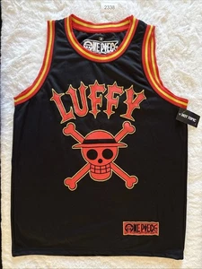 One Piece Luffy doppelseitiges Basketball Trikot Größe M - Bild 1 von 13