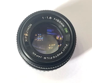 Fuji 50mm F1.6 Fuji X-Mount Fast Prime Lens Manual Focus - Helicoid Serviced - - Picture 1 of 6
