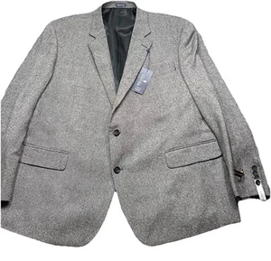 Neu Stafford Classic Blazer Herren 52R Merinowolle Donegal Anzug Separates Sakko - Bild 1 von 16