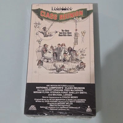 National Lampoon's Class Reunion VHS, BRAND NEW & FACTORY SEALED 1982 - Image 1 of 4
