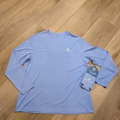 Camisa de rendimiento Caribbean Joe para hombre manga larga protección contra erupciones peces Foto 1 de 4