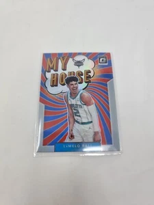 2021-22 Donruss Optic LaMelo Ball My House Silver Holo Prizm Insert #8 Hornets - Picture 1 of 2