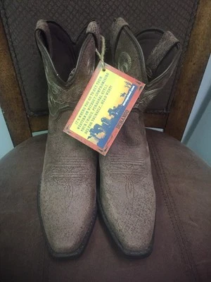 DURANGO WOMEN 7" WESTERN BROWN BOOTS 8M NEW WITH TAG - Image 1 of 4