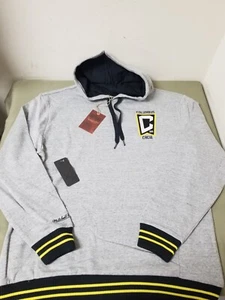 Neu Mitchell & Ness MLS Columbus Crew klassischer French Terry Hoodie. - Bild 1 von 7