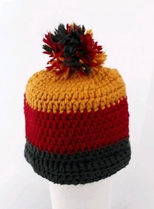 Deutschland Mütze selbst gestrickt - Bild 1 von 1