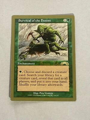 MTG Survival of the Fittest 1998 Brian Seldon World Championship Deck - Image 1 of 2