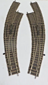 Fleischmann H0 Profigleis Bogenweichen Paar 6142 L und R gut - Bild 1 von 2