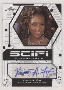 2011 Leaf Pop Century Sci-Fi Signatures Vivica A Fox #SF-VAF Auto 0w8