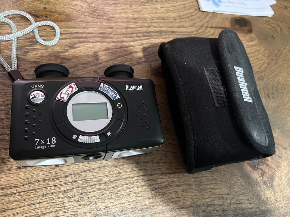 Bushnell Binocular & Digital Camera 7 x 18 Image view w/USB Port - Image 1 of 1