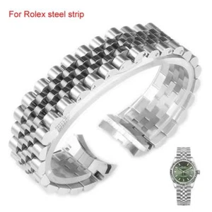 Watch Strap Band for Rolex Datejust Solid Stainless Steel Bracelet Replacement - Picture 1 of 13