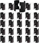 Wire Shelf Clips, Wire Shelving Shelf Lock Clips 25 Pairs 50 Pieces for 3/4&quot; Pos