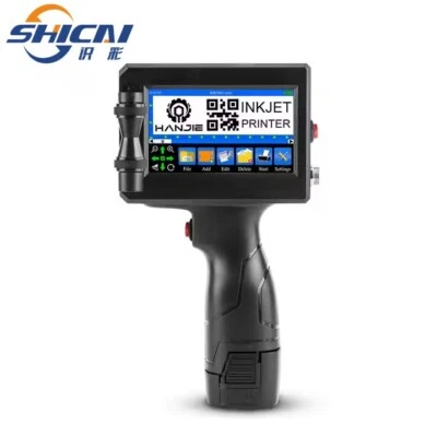 Chipless handheld inkjet printer with 12.7mm printing date label on packaging ba - Image 1 of 4