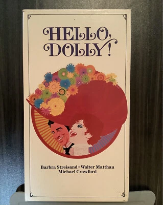 Hello Dolly VHS 1991 Vintage Barbra Streisand, Walter Matthau, Michael Crawford - Image 1 of 4